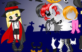 Bermain-berdandan-untuk-halloween-dengan-little-girl
