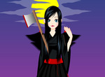 Spel-med-en-koreansk-klanning-for-halloween